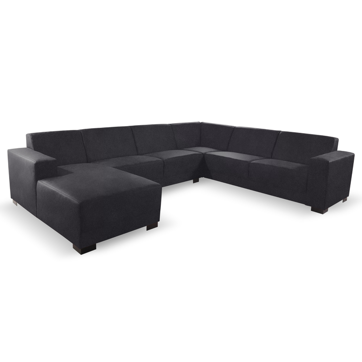 Sconto Sedací souprava GALAXY XL pravá, černá