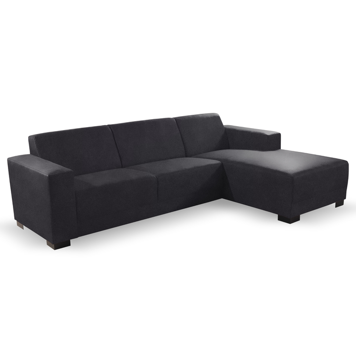 Sconto Sedací souprava GALAXY pravá, černá