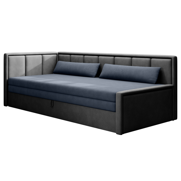 Sconto Pohovka  GALILEO levá, modrá/šedá