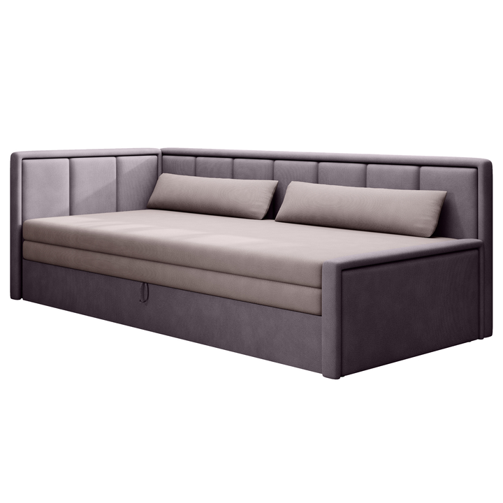 Sconto Pohovka  GALILEO levá, fialová/růžová