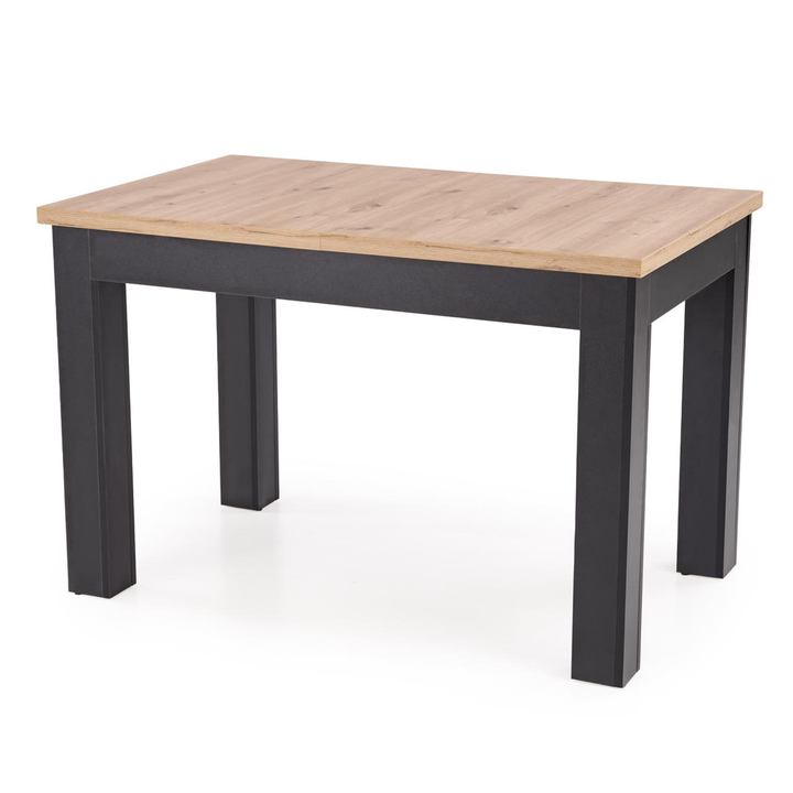 Jídelní stůl GAZMU dub artisan/černá 1