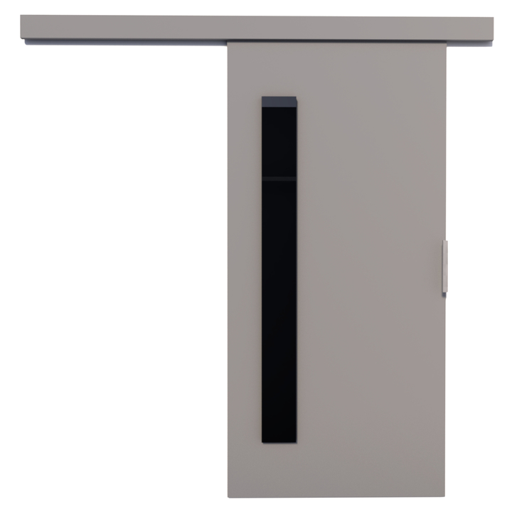 Posuvné dveře GELA 86 šedá/černá, 86x205 cm 1