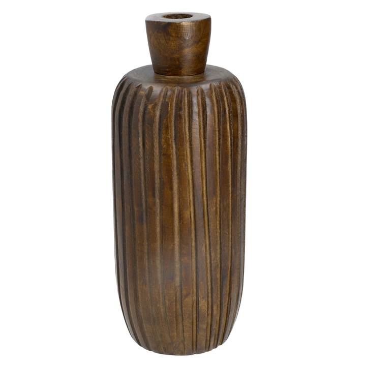 Dřevěná váza GENEVIEVE výška 31 cm 1