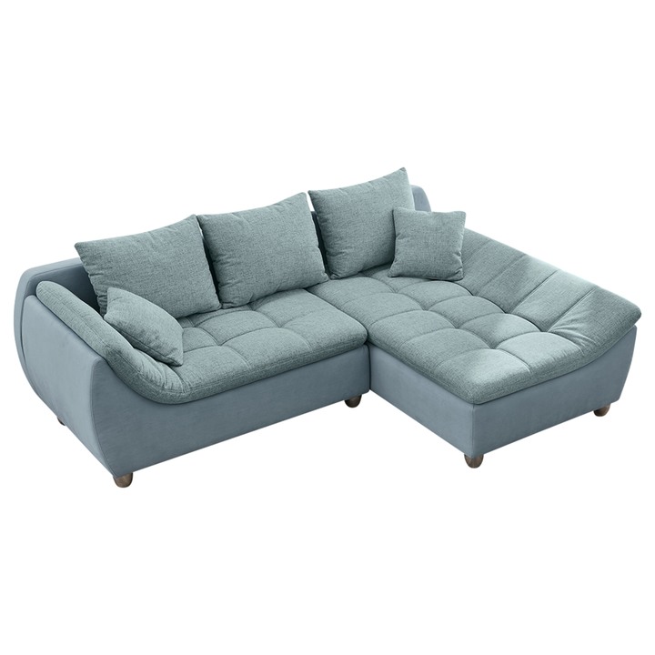 Sconto Sedací souprava GENUA světle modrá