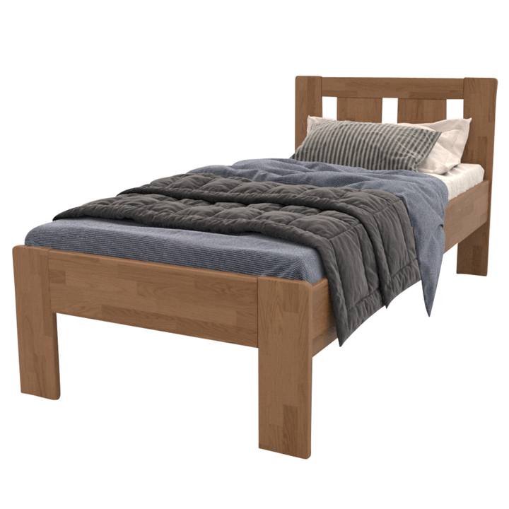 Postel GERDA I dub/světlý ořech, 90x200 cm 1