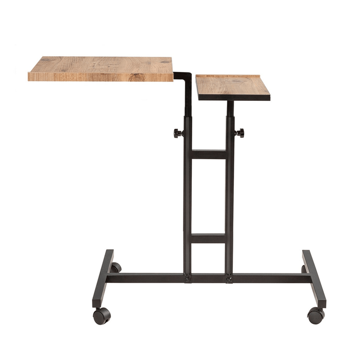 Sconto Stůl na notebook GLEN borovice atlantic/černá