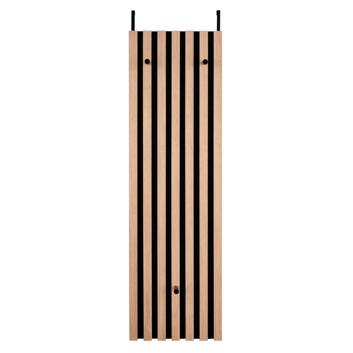 Předsíňový panel GRACE dub artisan/černá, šířka 30 cm 1