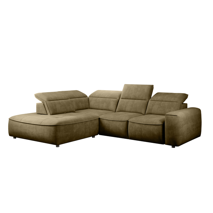 Sconto Sedací souprava GRENADA L levá, olivová