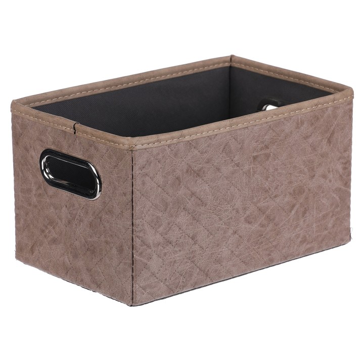 Sconto Úložný koš HAIDER S hnědá