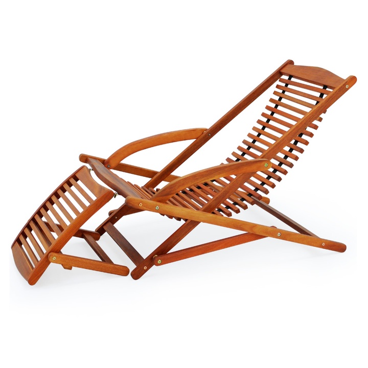 Zahradní lehátko HAMMOCK hnědá 1