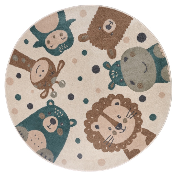 Sconto Koberec HANSE HOME ADVENTURES 105968 vícebarevná, průměr 140 cm