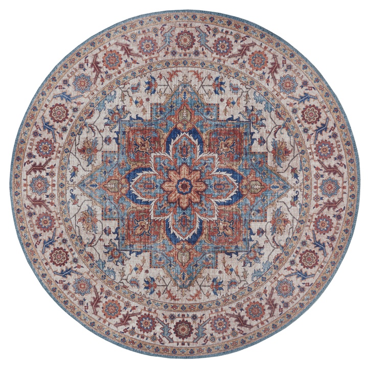 Sconto Koberec HANSE HOME ASMAR 104002, tyrkysová, průměr 160 cm