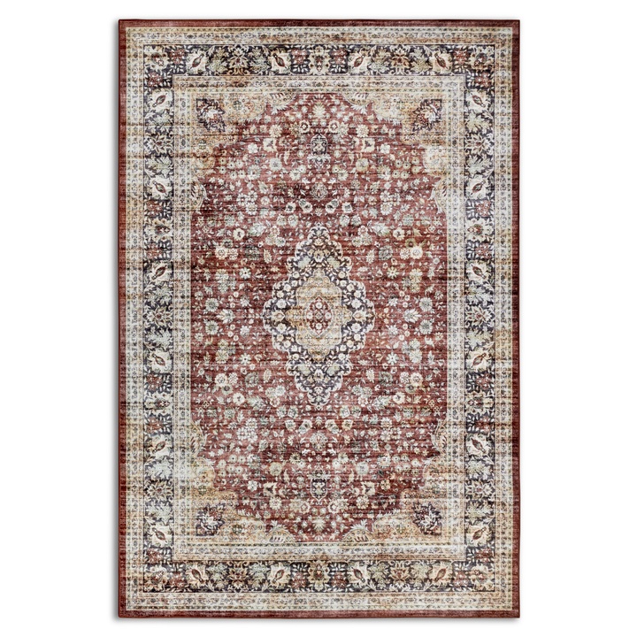 Sconto Koberec HANSE HOME ASYA 106040 červená/krémová/modrá, 80x150 cm