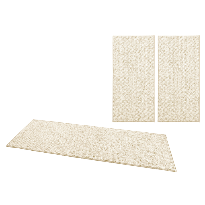 Sada koberců HANSE HOME WOLLY 102843, krémová, 2 ks 67x140 cm, 1 ks 67x250 cm 1