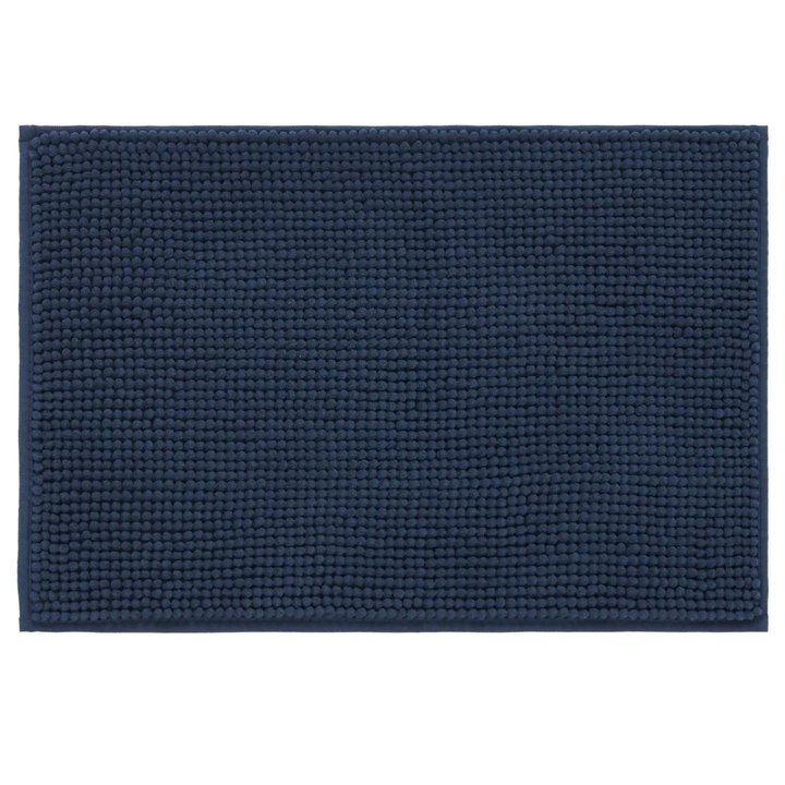 Sconto Koupelnová předložka HAPPY 2 tmavě modrá, 40x60 cm