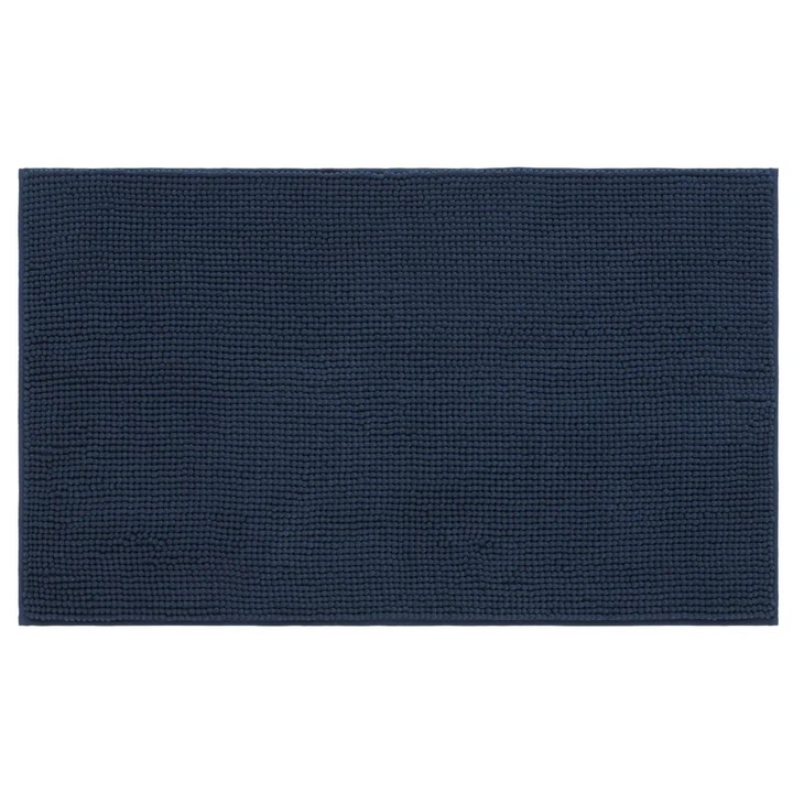 Sconto Koupelnová předložka  HAPPY 3 tmavě modrá, 60x100 cm