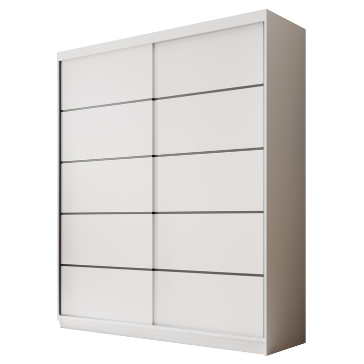 Sconto Šatní skříň HARITA bílá