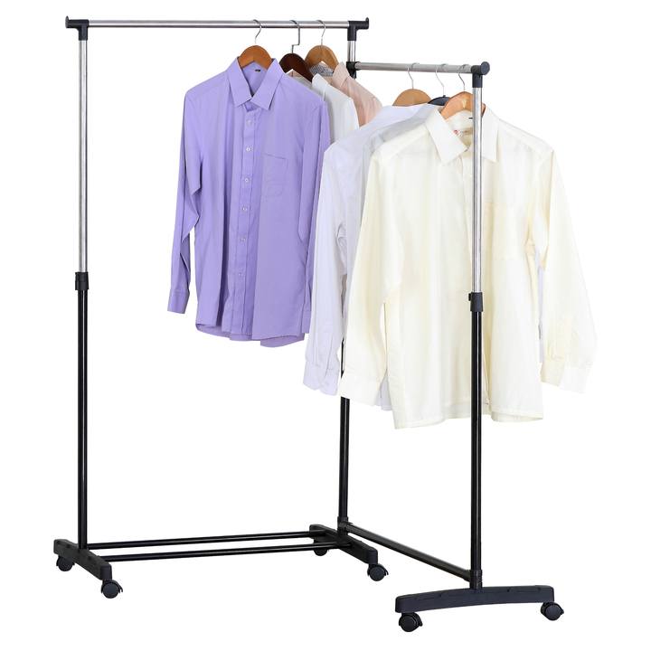 Sconto Stojan na šaty HARTLEY černá/stříbrná