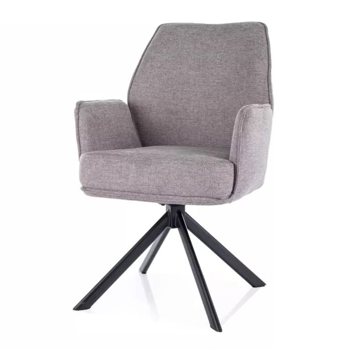 Sconto Jídelní židle HEGU světle šedá