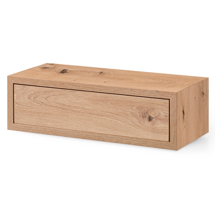 Nástěnný regál HENDRIX dub artisan 1