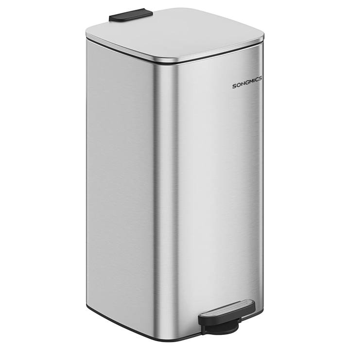 Odpadkový koš HOLD stříbrná 1