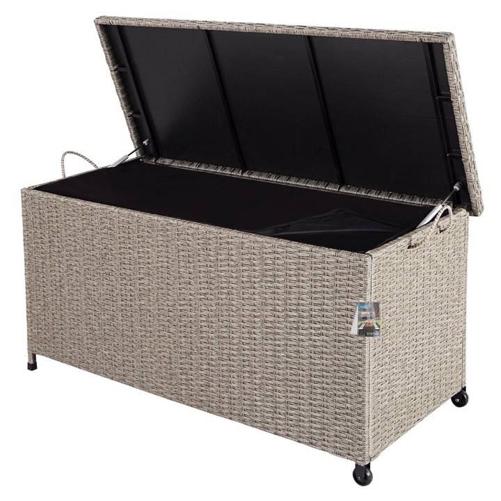 Sconto Zahradní box HOLE krémová