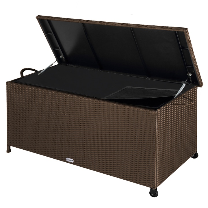 Sconto Zahradní box HOLE hnědá