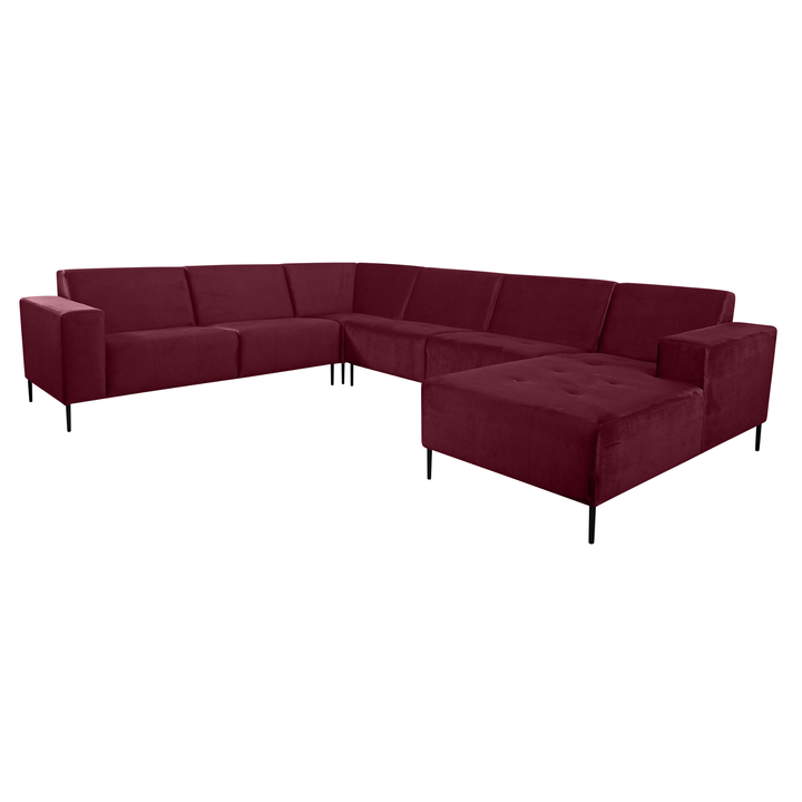 Sconto Sedací souprava HORIZON XL levá, červená