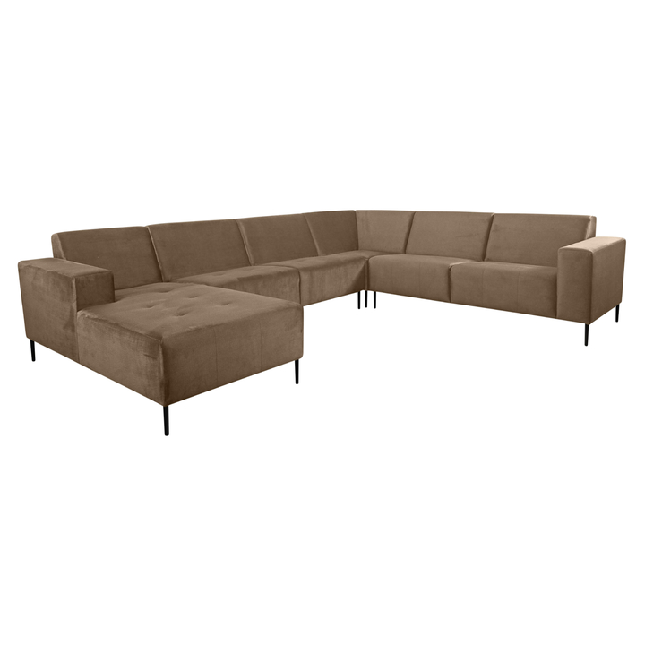 Sconto Sedací souprava HORIZON XL pravá, světle hnědá