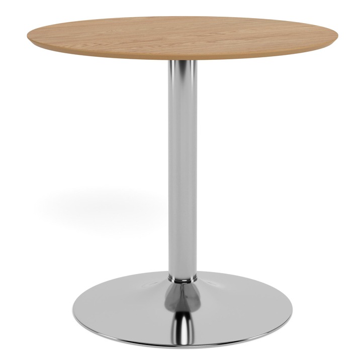 Sconto Malý stolek IBIZA přírodní/chrom