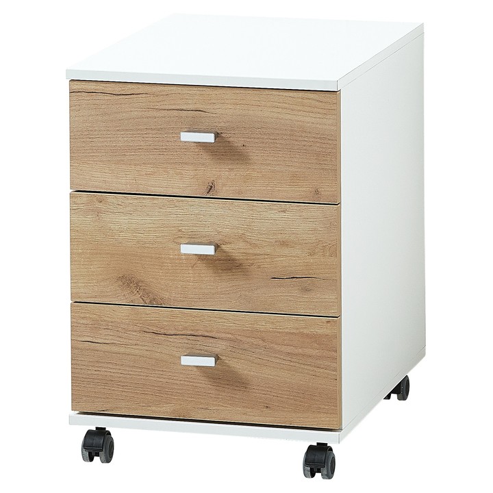 Sconto Kontejner ILON bílá/dub navarra