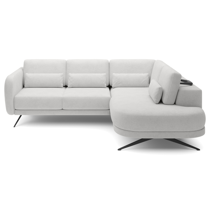 Sconto Sedací souprava ILUSSIO F L pravá, světle béžová