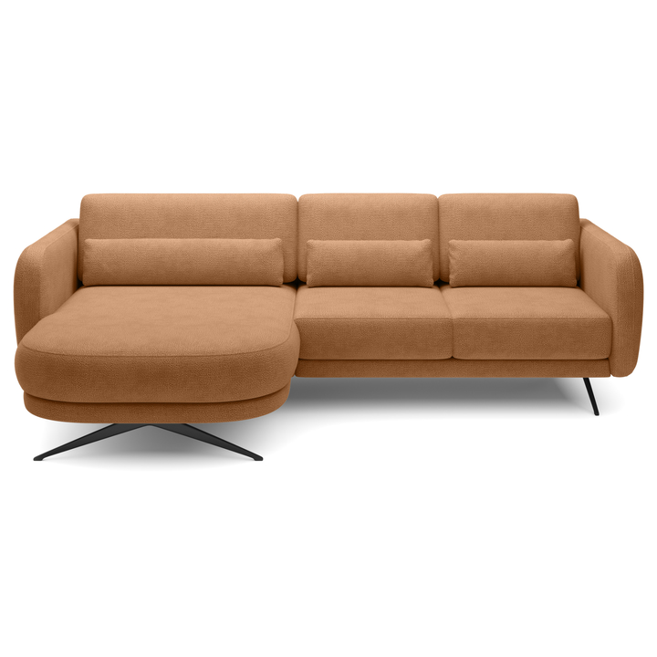 Sconto Sedací souprava ILUSSIO F MINI levá, světle hnědá