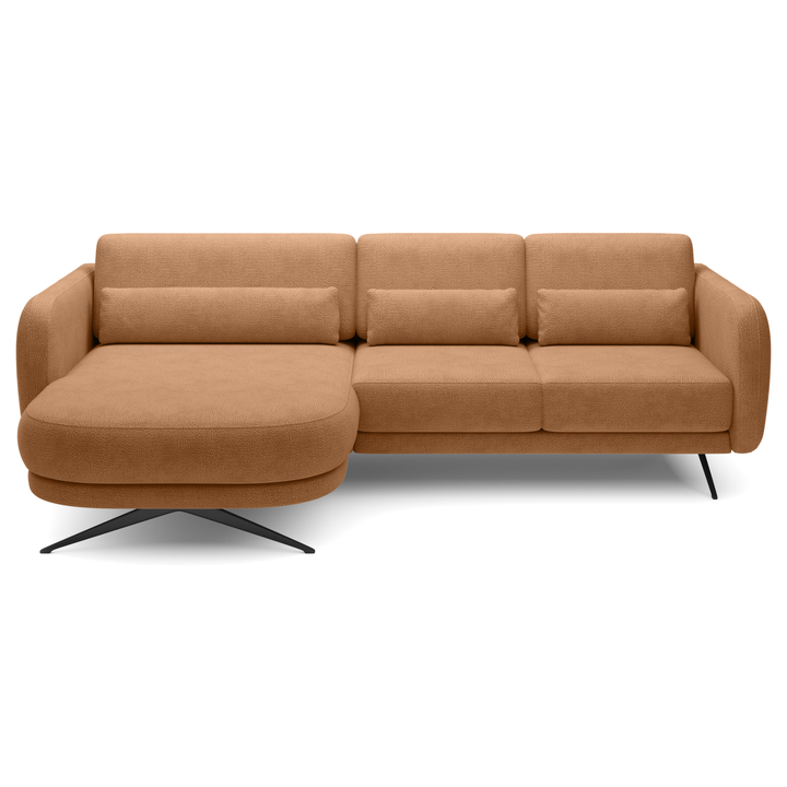 Sconto Sedací souprava ILUSSIO MINI levá, světle hnědá