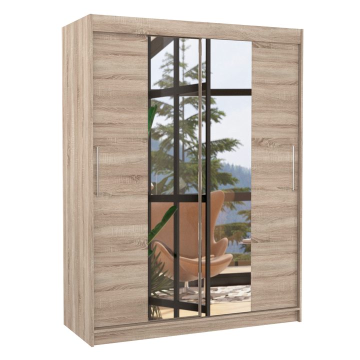 Sconto Šatní skříň INEZ dub truffel