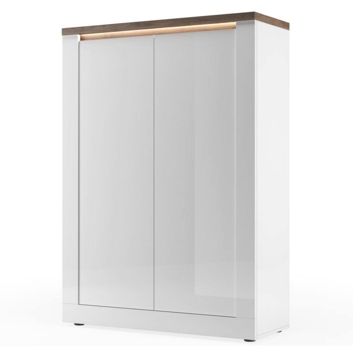 Sconto Komoda ISCHIA 11 dub mercure/bílá