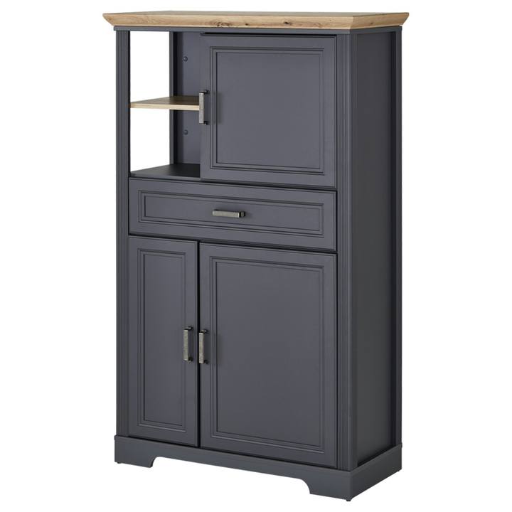 Sconto Komoda JASMIN 1  grafit/dub artisan