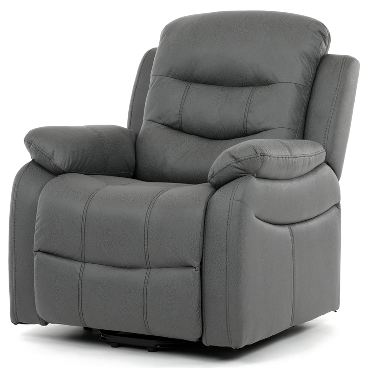 Sconto Relaxační křeslo JIMMY III vintage šedá