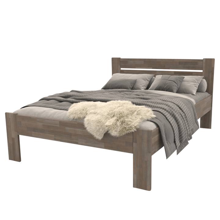 Sconto Postel JOHANA II buk/šedá, 140x200 cm