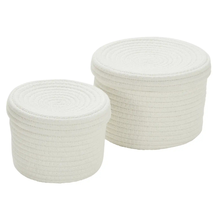Set košíků JORDAN bílá, 2 ks 1
