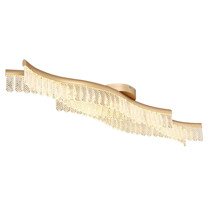 Sconto Stropní svítidlo  JULIET 2 zlatá