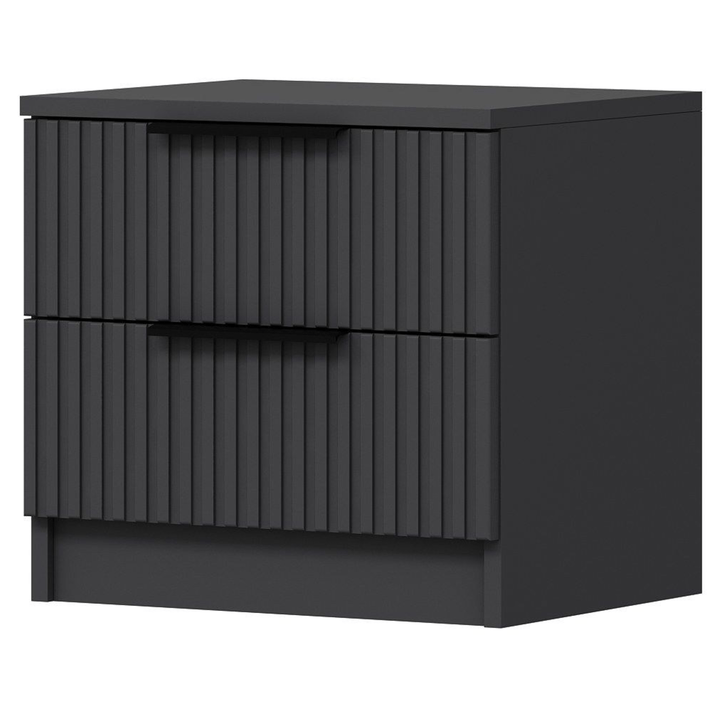 Sconto Noční stolek  KALE PLUS antracitová