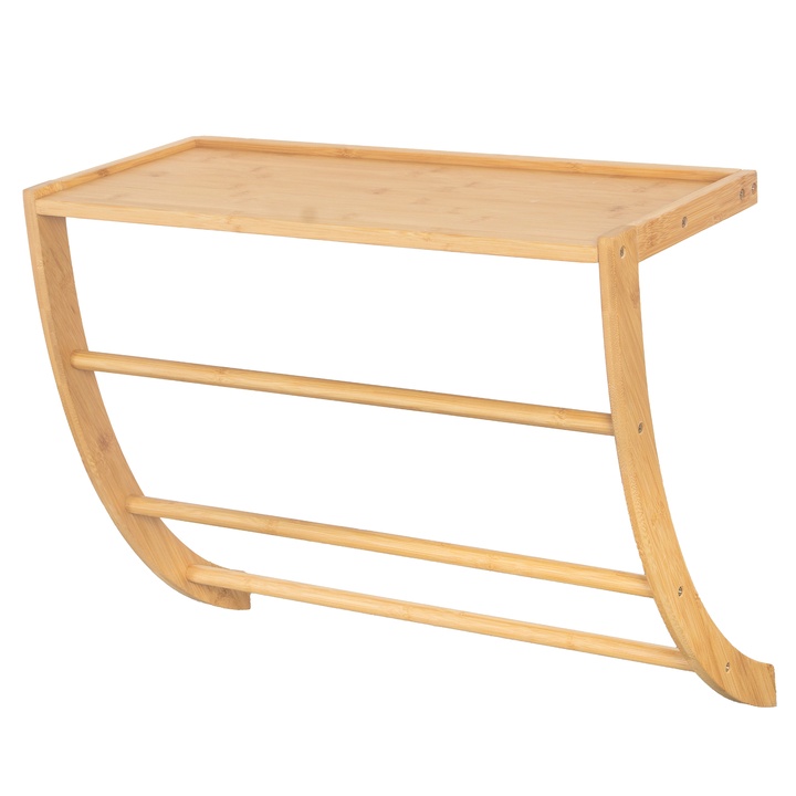 Sconto Nástěnná police KALLA bambus