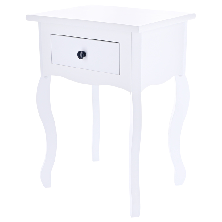 Sconto Stolek KAMILA 1 bílá