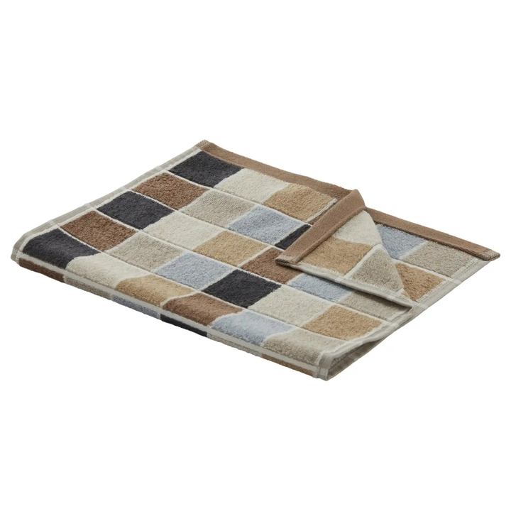 Sconto Ručník KARO hnědá, 30x50 cm