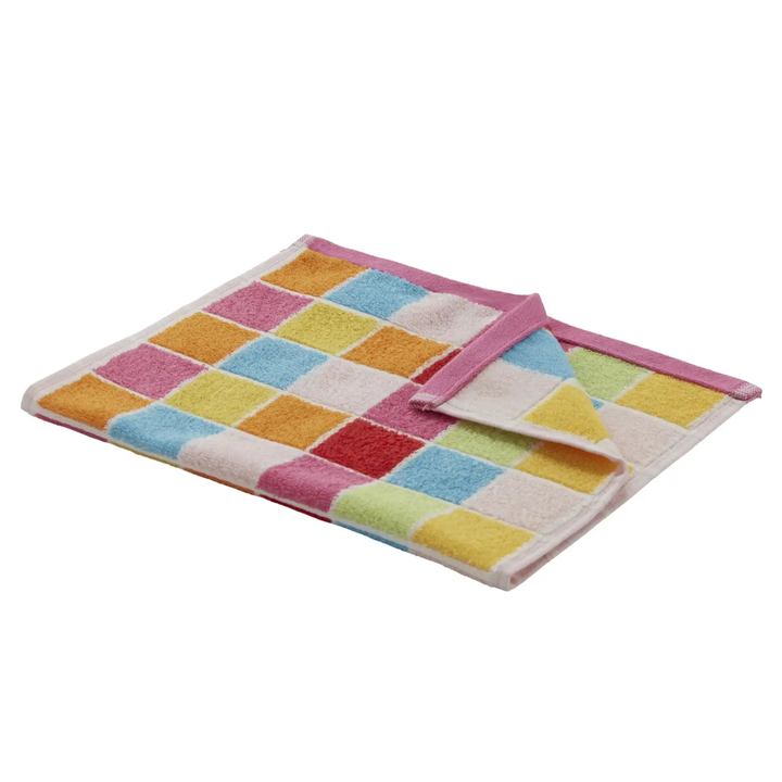 Sconto Ručník KARO růžová, 30x50 cm