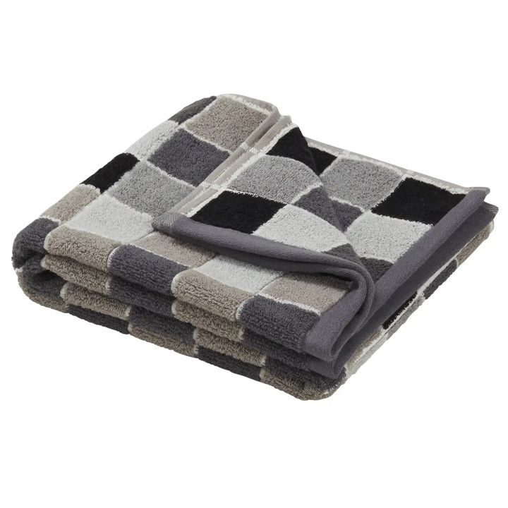 Sconto Osuška  KARO šedá, 70x140 cm