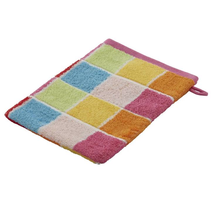 Žínka KARO růžová, 16x21 cm 1