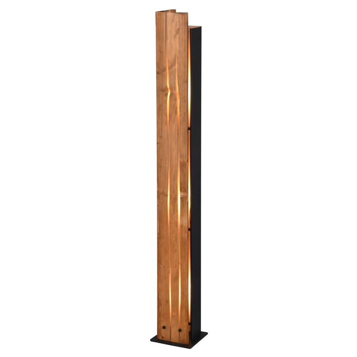 Stojací lampa KARUNI přírodní/černá 1