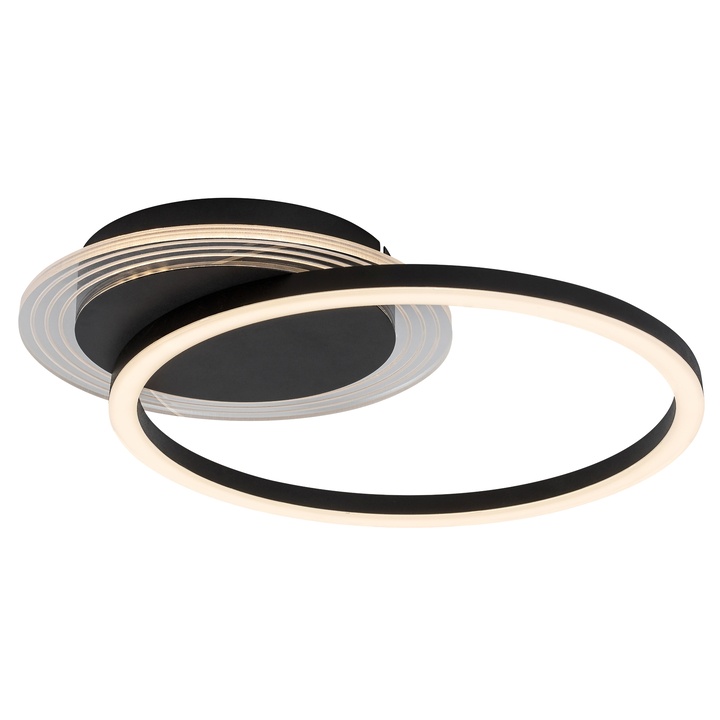 Sconto Stropní svítidlo KERSTIN 1 černá